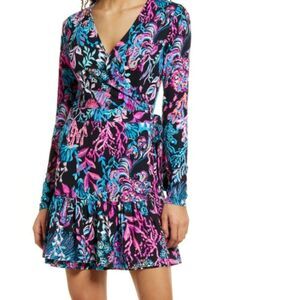 NWT lilly Pulitzer Misha  Wrap Romper SMALL